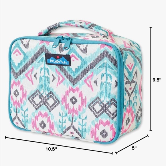 KAVU Insulated Padded Messenger Lunch Box - Picture 2 of 11